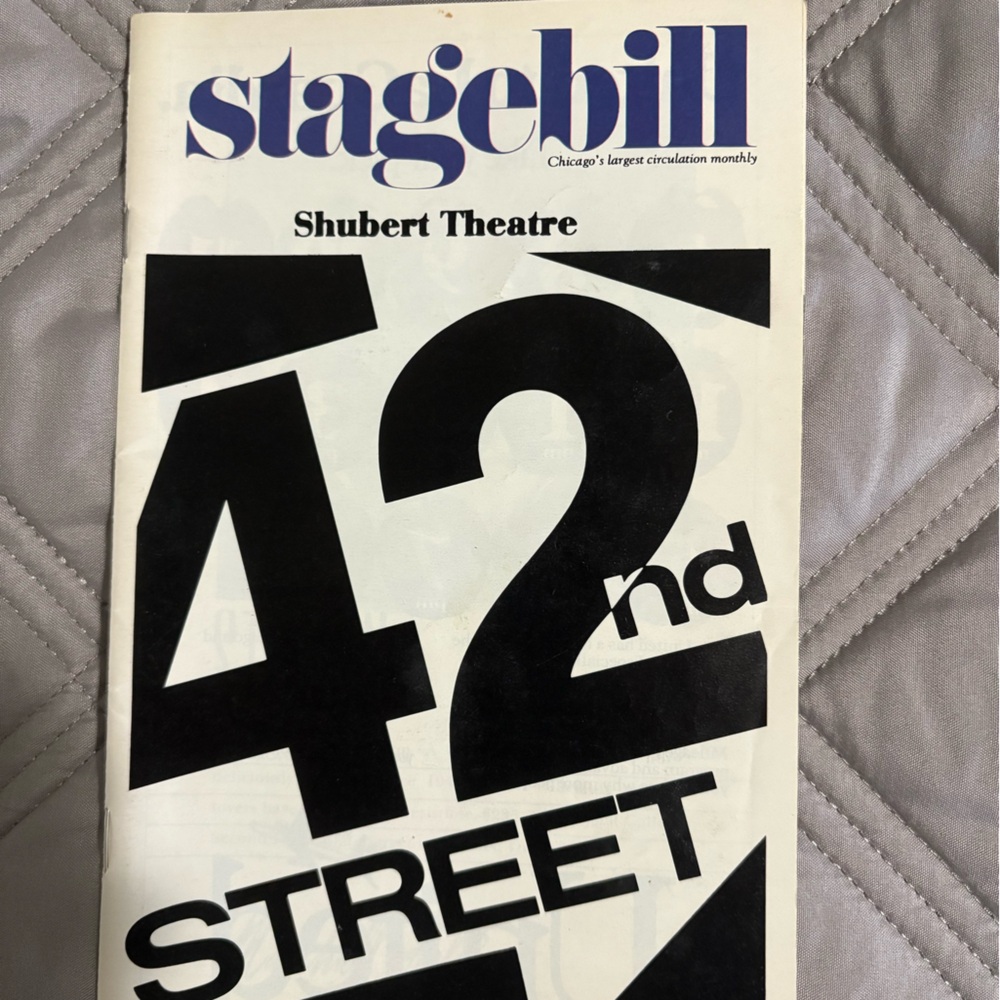 Black and White Theatre Program